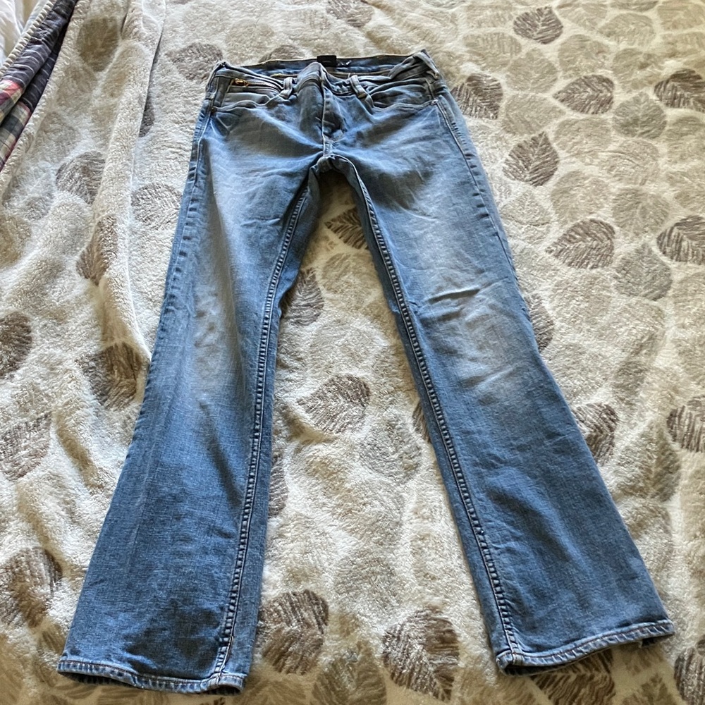 Polo by Ralph Lauren Women's Blue Boot Cut Jeans